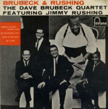 Fontana Records - Brubeck & Rushing - Melancholy Baby / There'll  Be Some Changes Made / Blues In The Dark / Am I Blue 